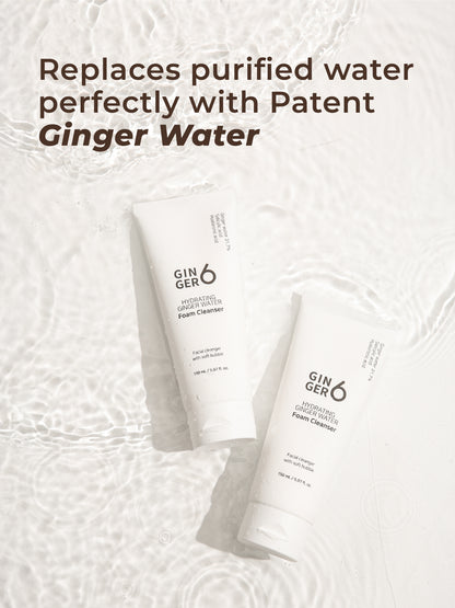 Ginger6 Hydrating Foam cleanser 150ml