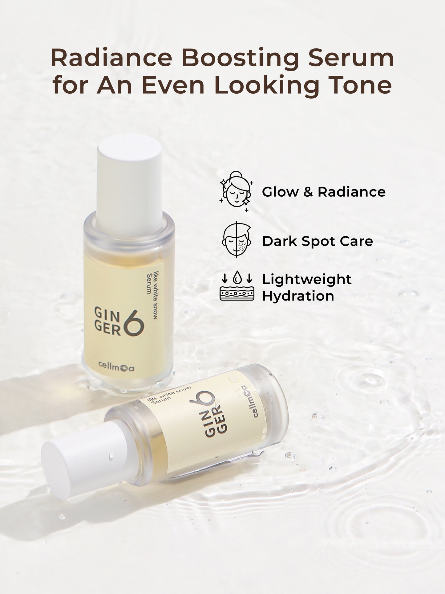 Ginger6 Like White Snow Serum 30ml